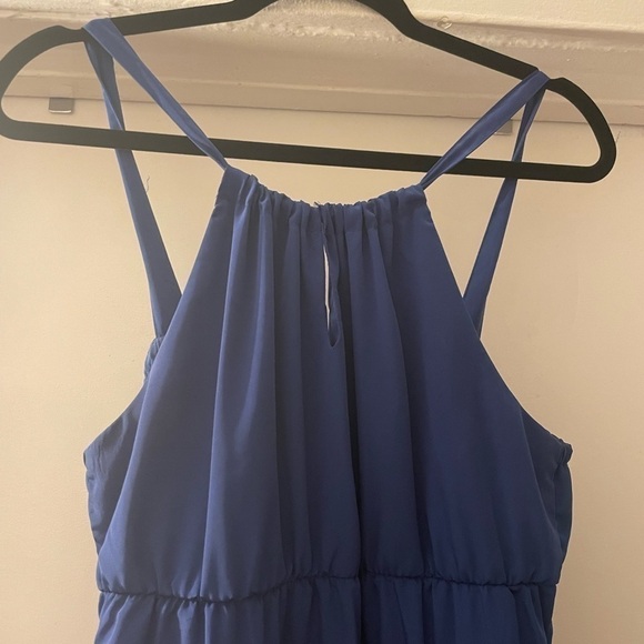 Old Navy Blue Maxi Dress Size Large - Picture 2 of 11